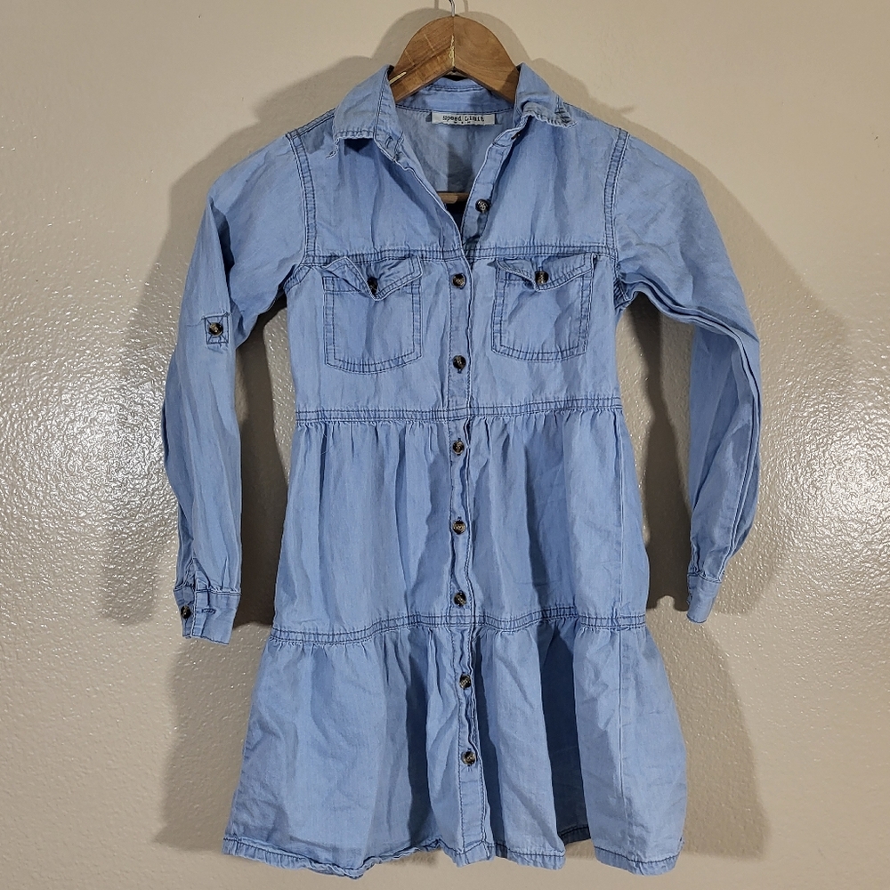 Speed Limit MPH Girl's Ruffle Dress